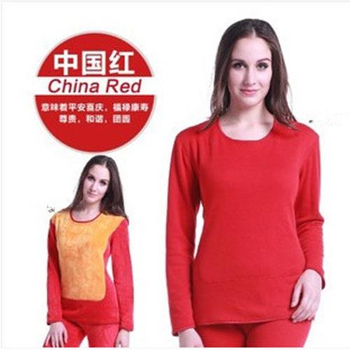 2021 Người Tình Mùa Đông Nhiệt Quần Lót Dành Cho Nữ Lớp Quần Áo Bộ Đồ Ngủ Giữ Nhiệt Dài Johns Nhung Dày Nữ Thứ Hai Da