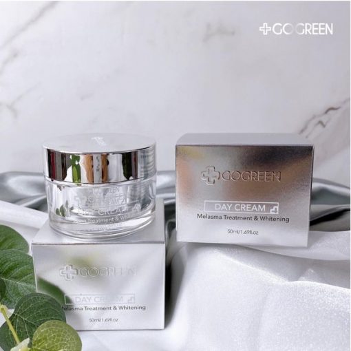 GoGreen Day Cream – Kem Arbutin – Kem dưỡng làm trắng mờ nám – 50 ml