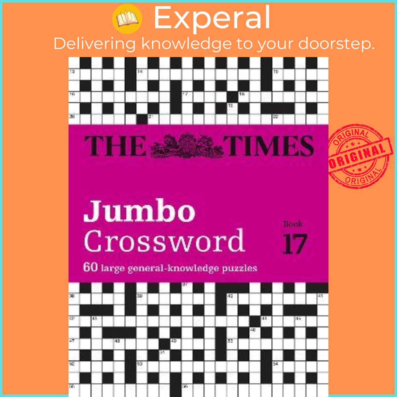 Sách - The Times 2 Jumbo Crossword Book 17 : 60 Large General-Knowledge by The Times Mind Games