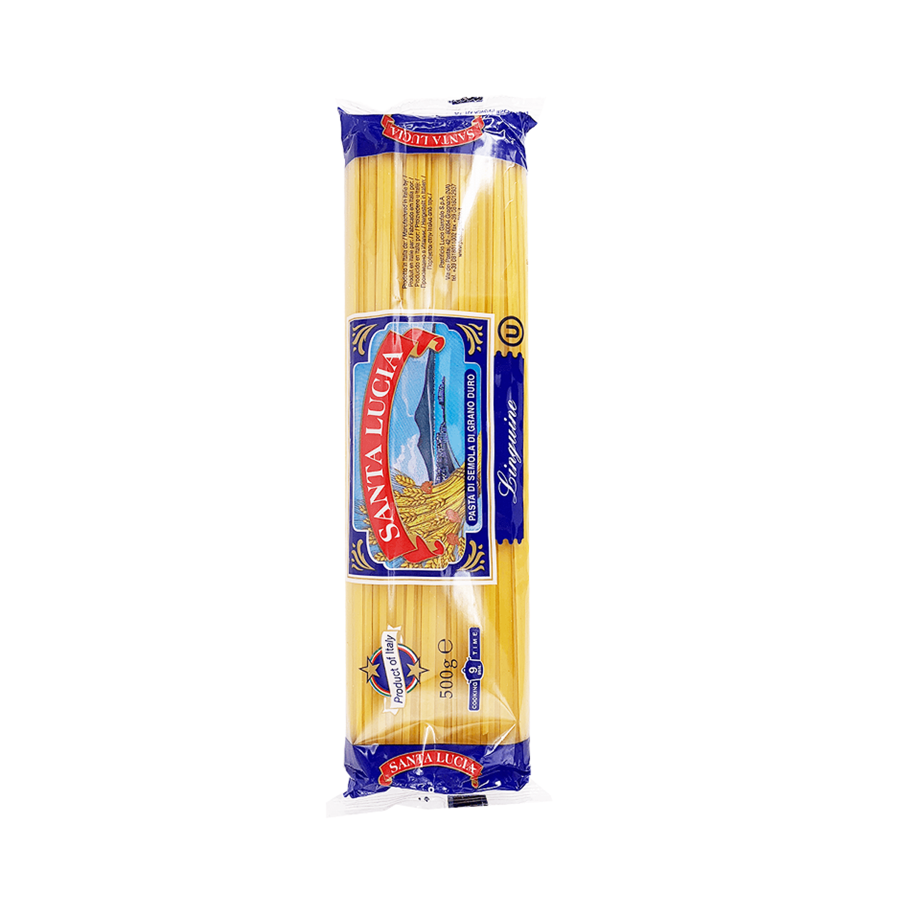 Mì Linguine Số 8 Santa Lucia 500g