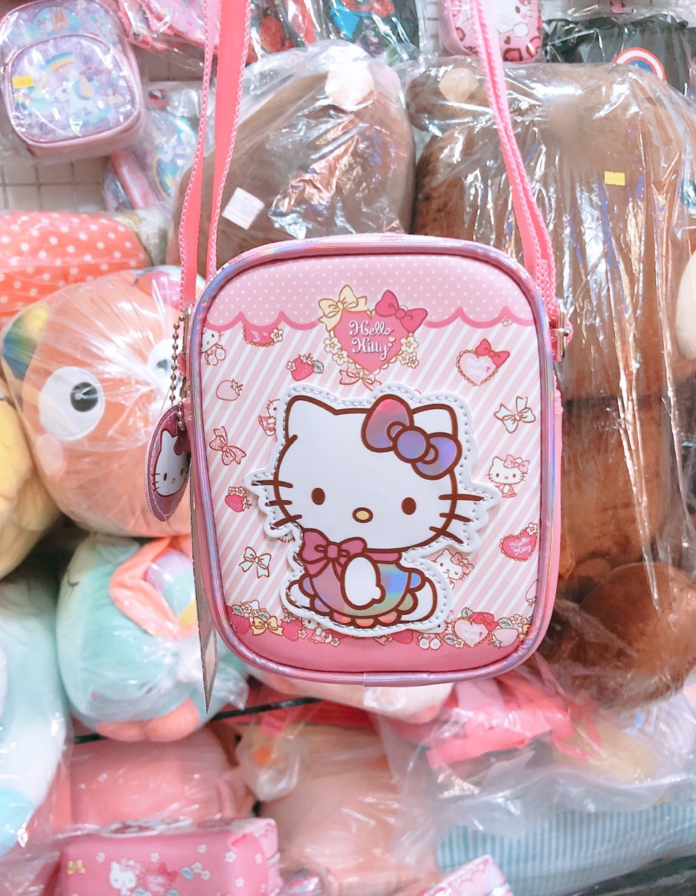 Túi đeo chéo cho bé Hello Kitty (KTW412)