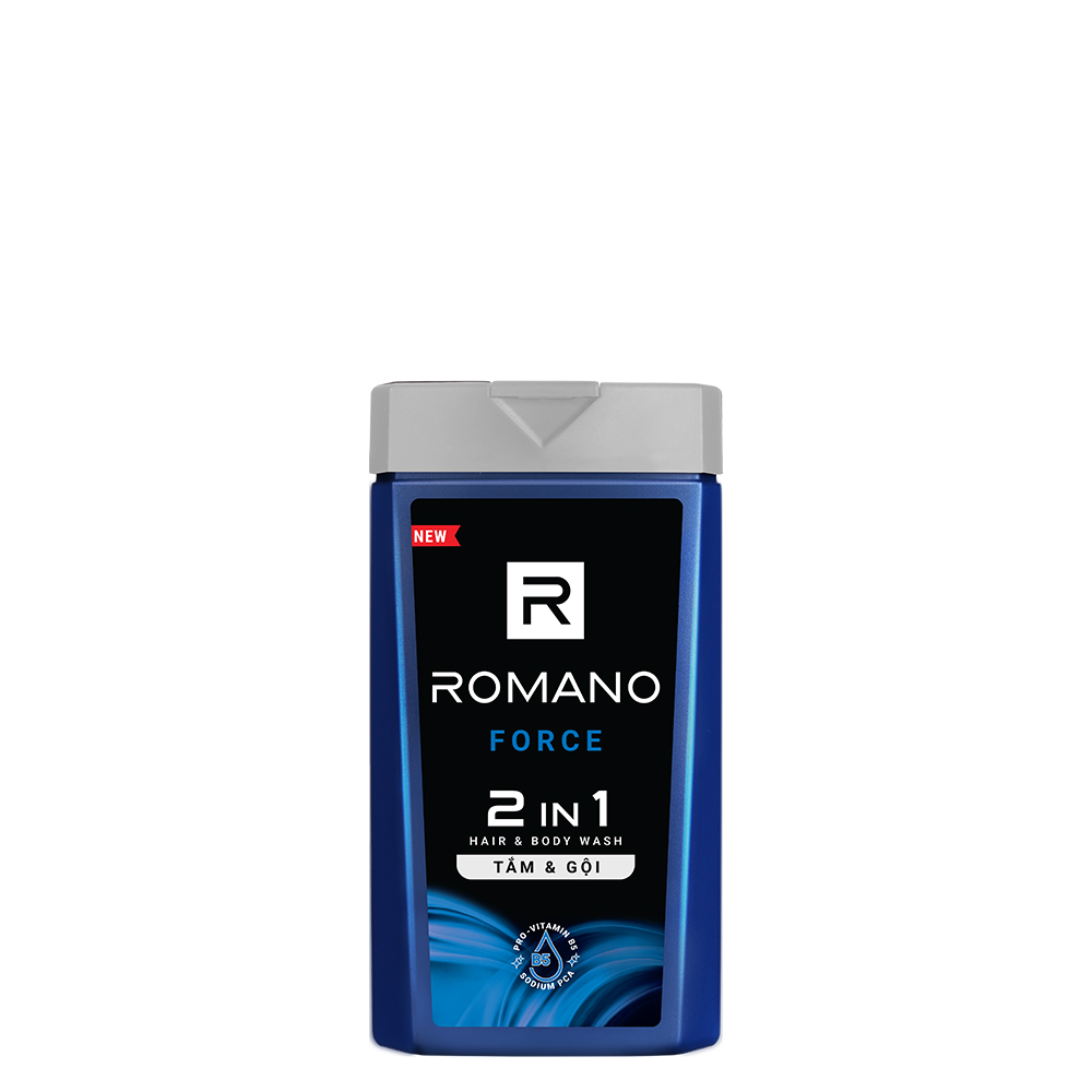 Sữa Tắm Gội Romano Force (180g)