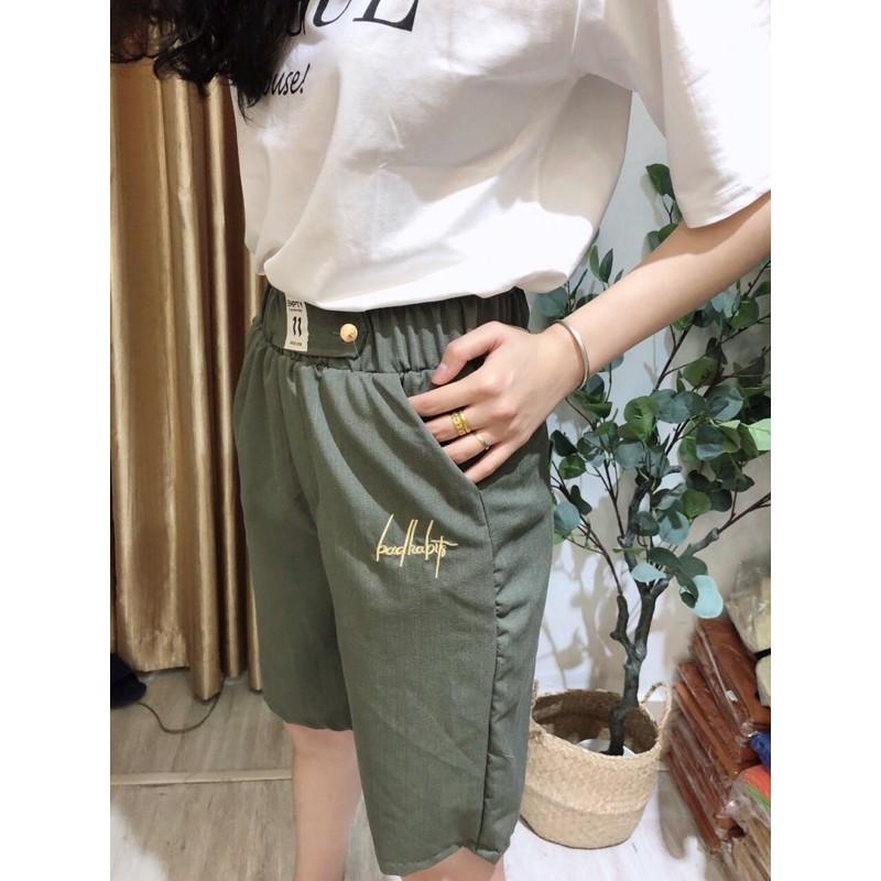 QUẦN NGỐ ĐŨI 4 MÀU THÊU CHỮ