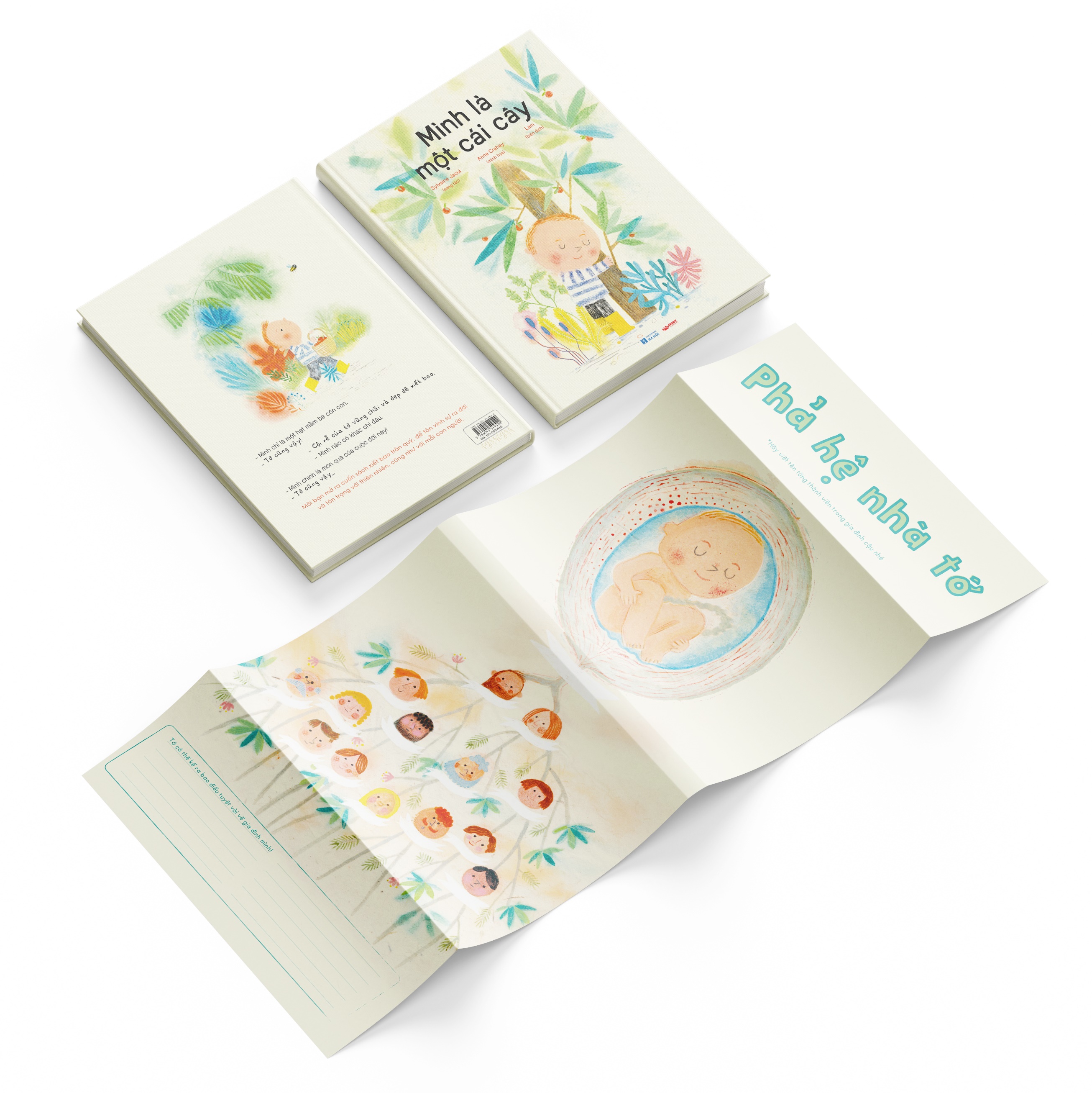 Sách - Mình là một cái cây - Crabit Kidbooks