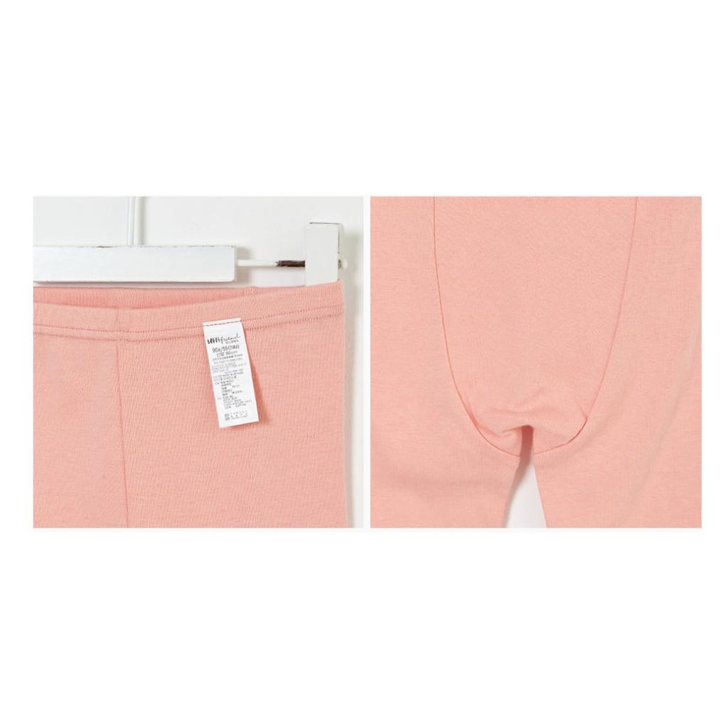 Bộ đồ bé gái Hàn Quốc uniFriend dài tay _ pink hero