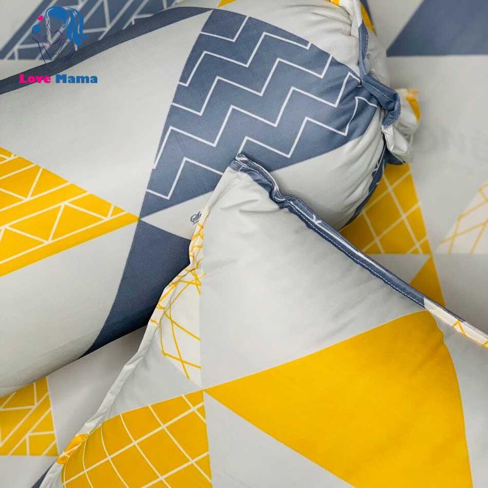 Bộ 2 Áo gối vải lụa chống thấm, vỏ gối có đủ kích thước yêu cầu