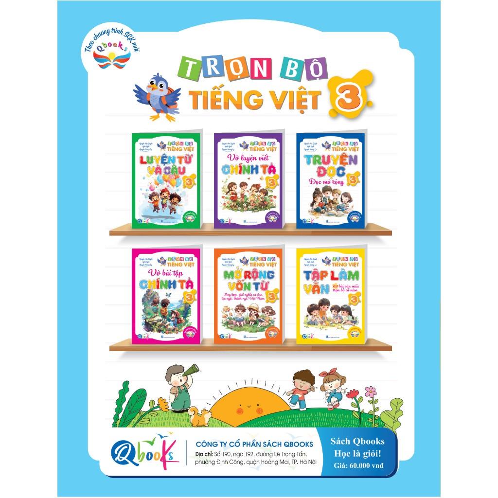 Túi Trọn Bộ Tiếng Việt Lớp 3 - Cánh Diều - Cả năm ( 6 Cuốn ) - Bản Quyền