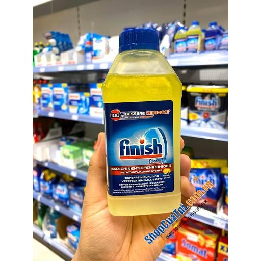 Vệ Sinh máy rửa bát tổng thể Finish maschinen 250ml OEM ( NK Đức )