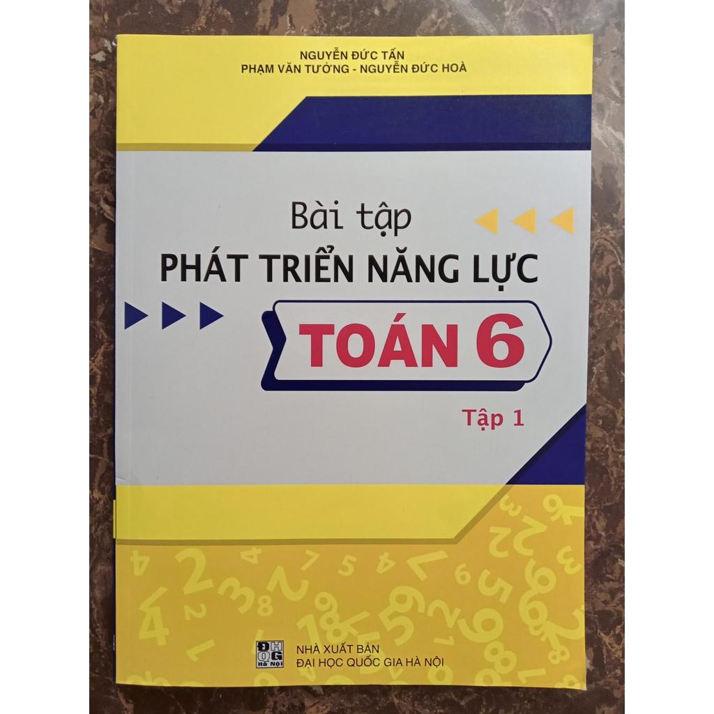 Sách - Bài tập phát triển năng lực Toán lớp 6 tập 1