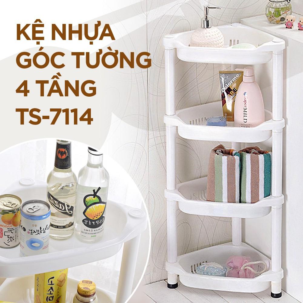 Kệ 4 tầng góc tường Tashuan - TS 7114