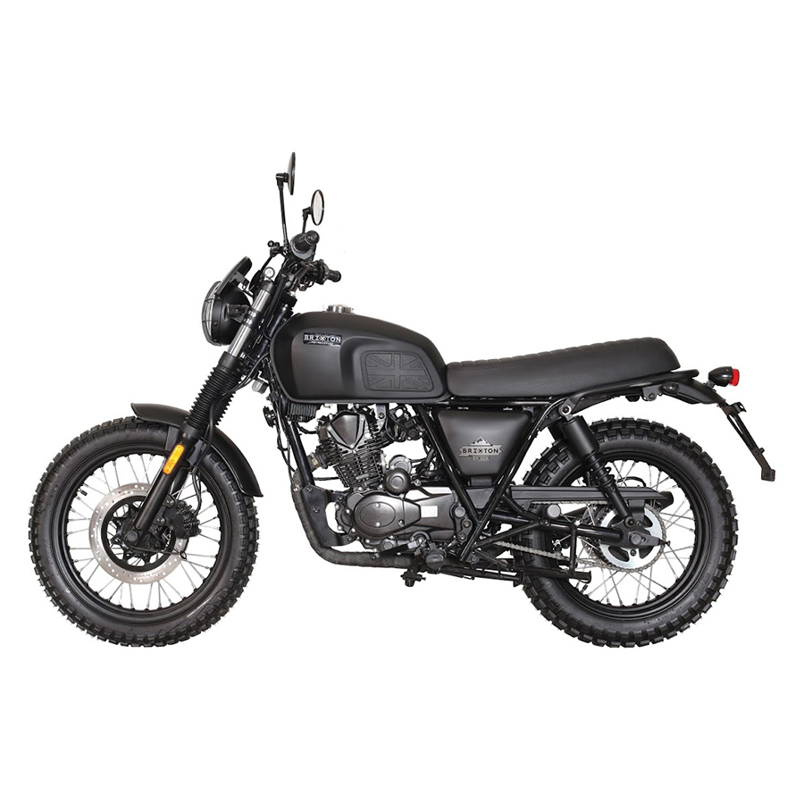 Xe Mô Tô Brixton Scrambler BX150X - Đen