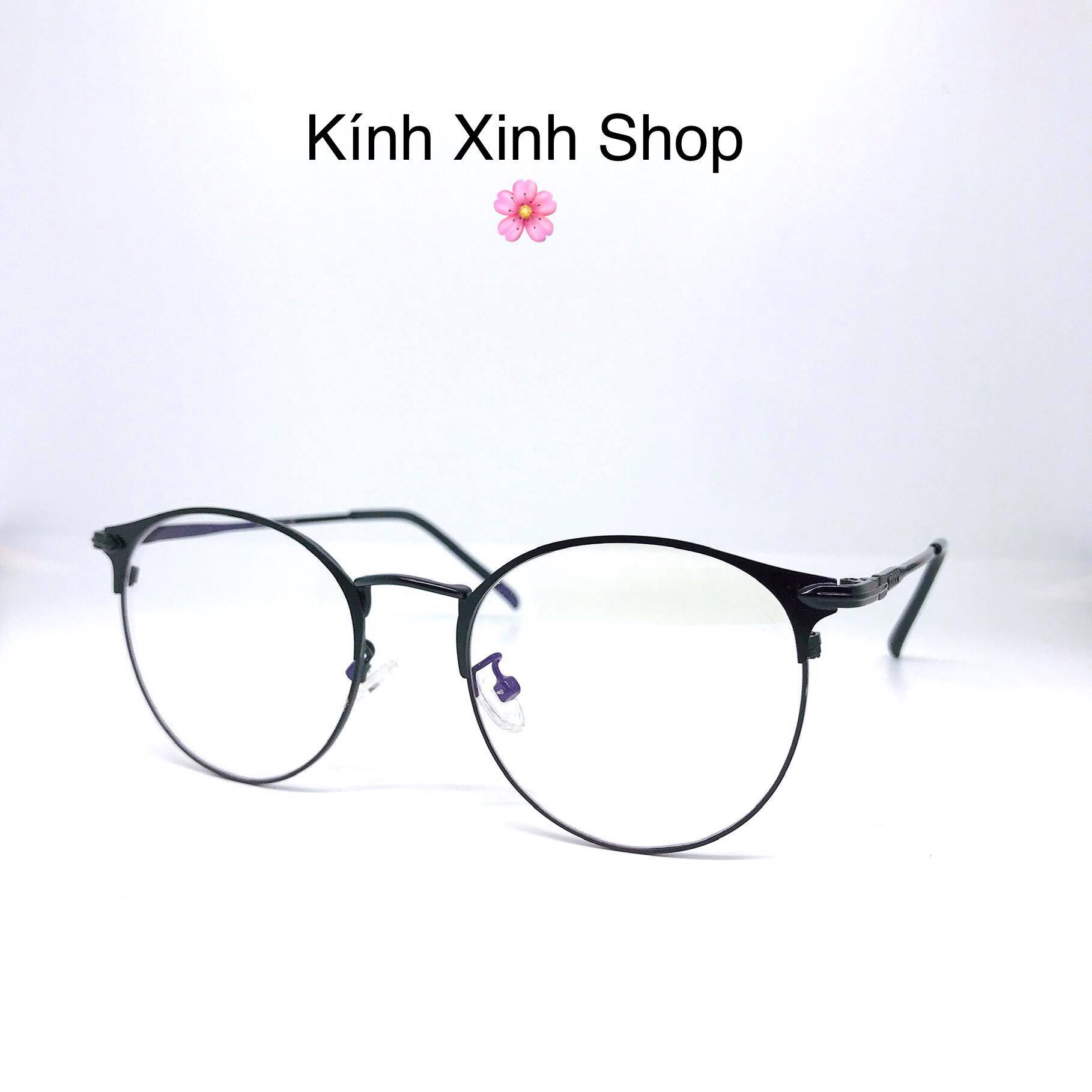 Gọng kính cận, Kính giả cận Mắt tròn cao cấp cho Nam và nữ