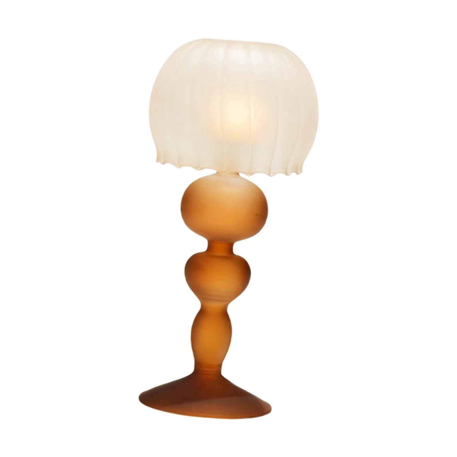European Style Glass Table Lamp Shape Candle Holder Halloween Ornaments