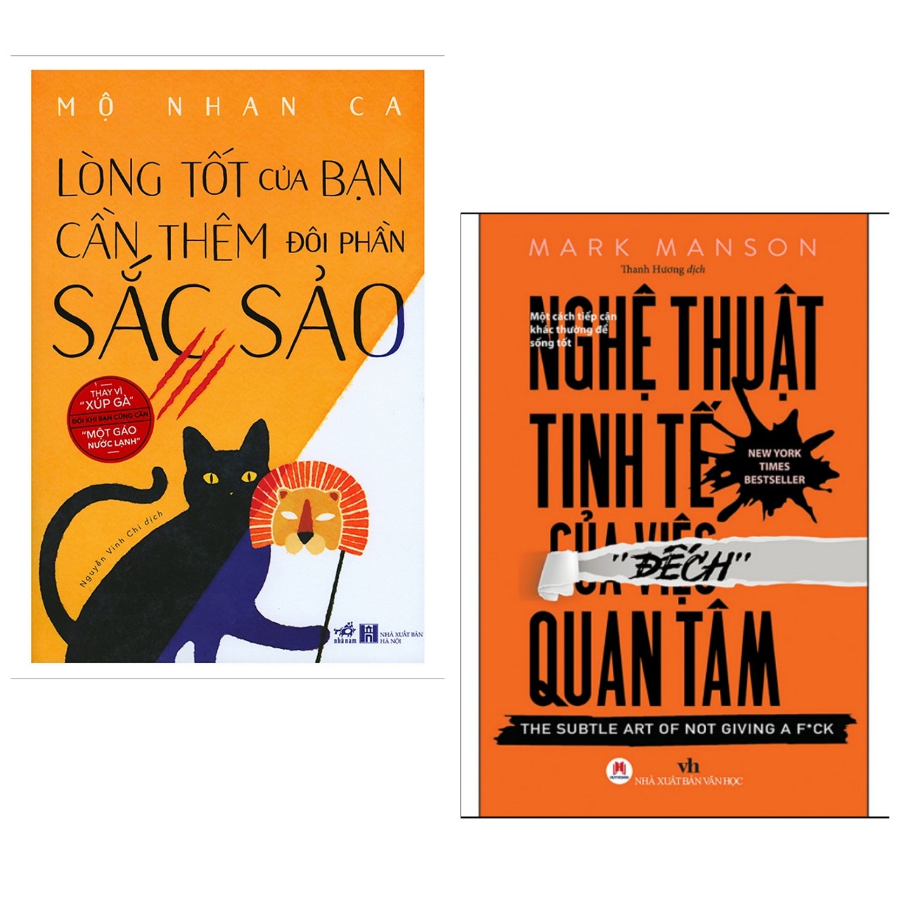Combo sách kỹ năng sống tuyệt hay  Lòng tốt của bạn cần thêm đôi phần sắc sảo tái bản 2019  Nghệ thuật tinh tế của việc  đếch  quan tâm – Tặng kèm bookmark thiết kế