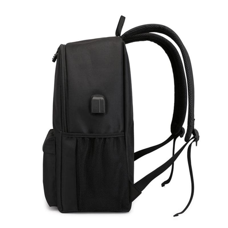 BPZMD Lumnious Chống Trộm Học Sinh Đựng Dành Cho Trẻ Em Unisex Dễ Thương Ốp Lưng Vải Bố USB Ba Lô Nhỏ Khóa Kéo Chắc Chắn 20-35 Lít