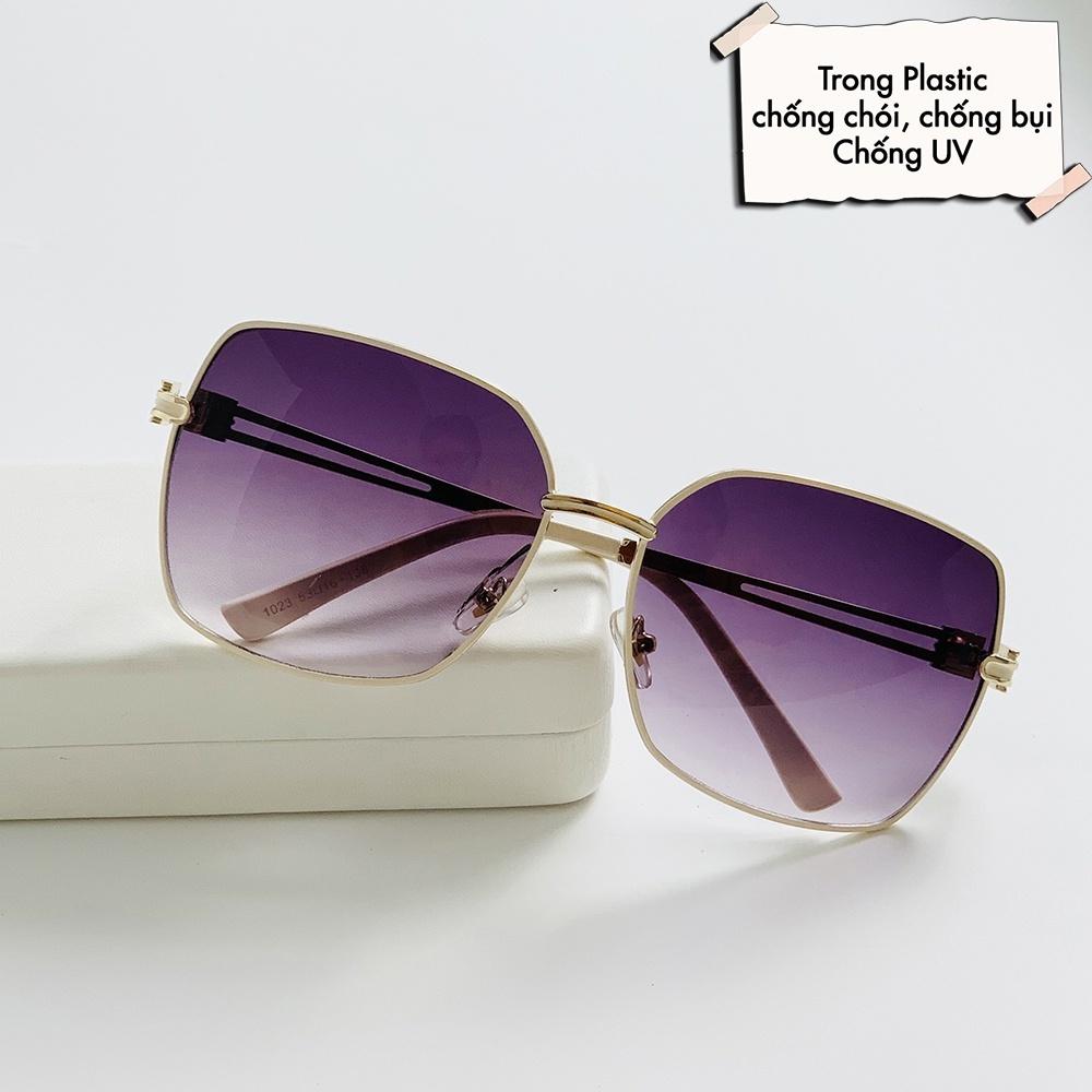 Kính mát nữ thời trang P8978 from kính đeo ôm sát mặt tặng túi đựng và khăn lau kính