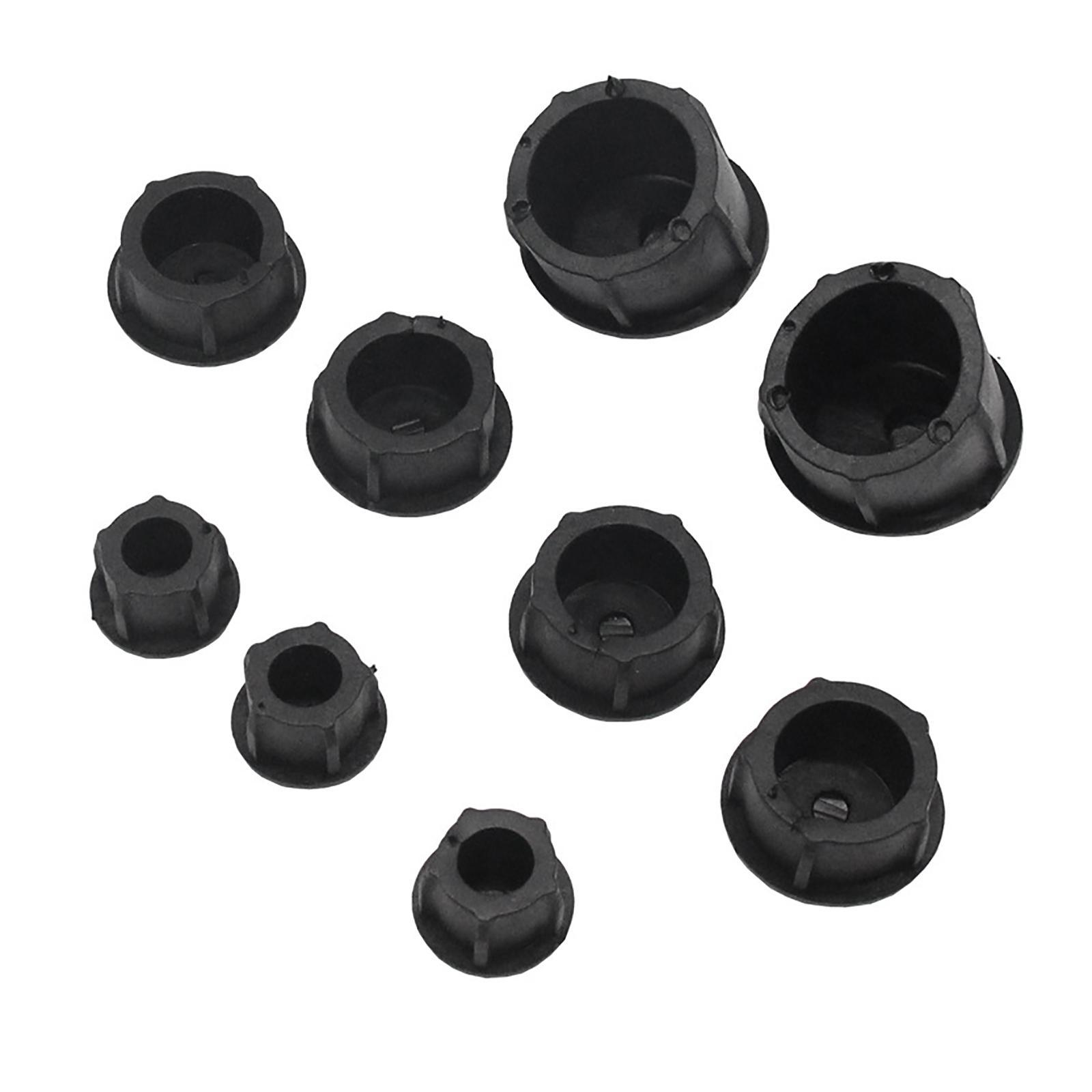 Motorcycle Frame Hole Cover Caps Plug Decorative Frame Caps Set Fit for