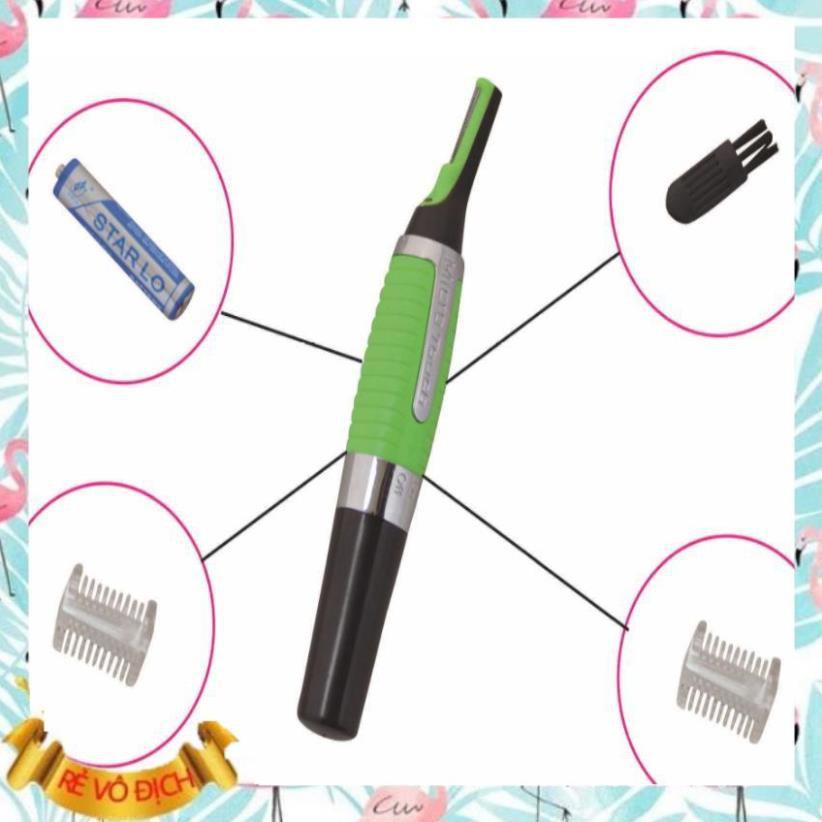 ️FREESHIP️  Máy Cạo Râu Kiêm Cắt Tỉa Lông Mũi Micro Touch Max Gọn Nhẹ- 206175 ️Evoucher️