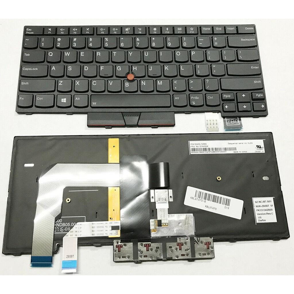 (KEYBOARD) BÀN PHÍM LAPTOP DÀNH CHO LENOVO T470 dùng cho Thinkpad T470 T480