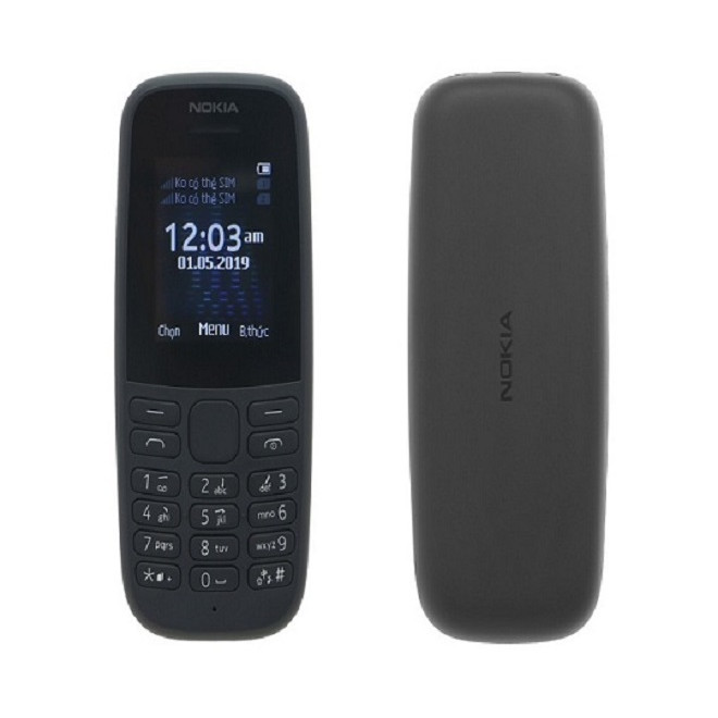 Điện thoại Nokia 105- Dual sim (2 sim)- Hàng chính hãng