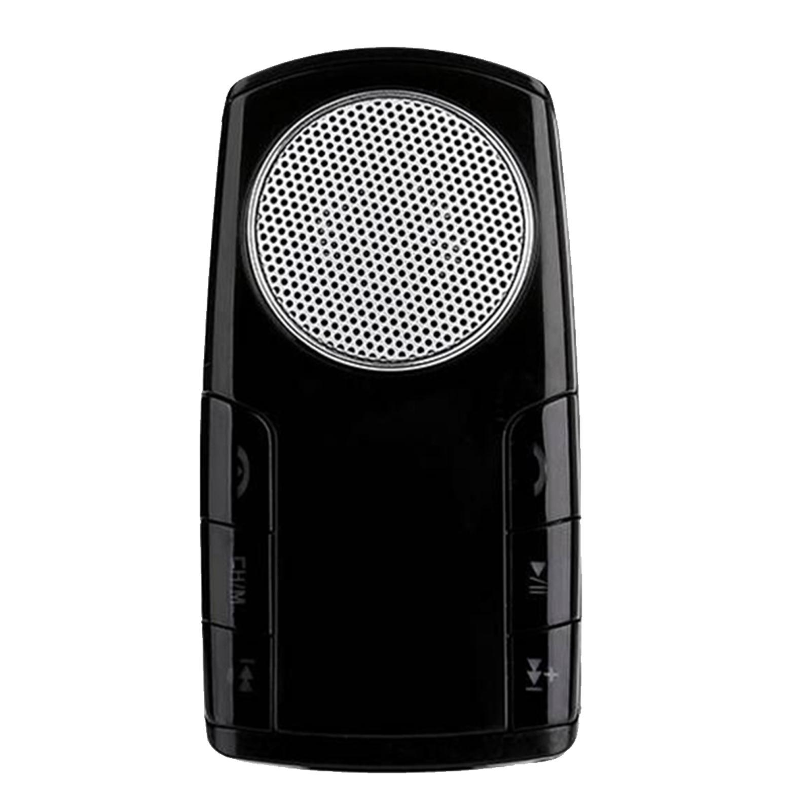 FM Transmitter Car Adapter MP3 Player Speaker with 1.4 '' Screen USB Port for Phone with Mic