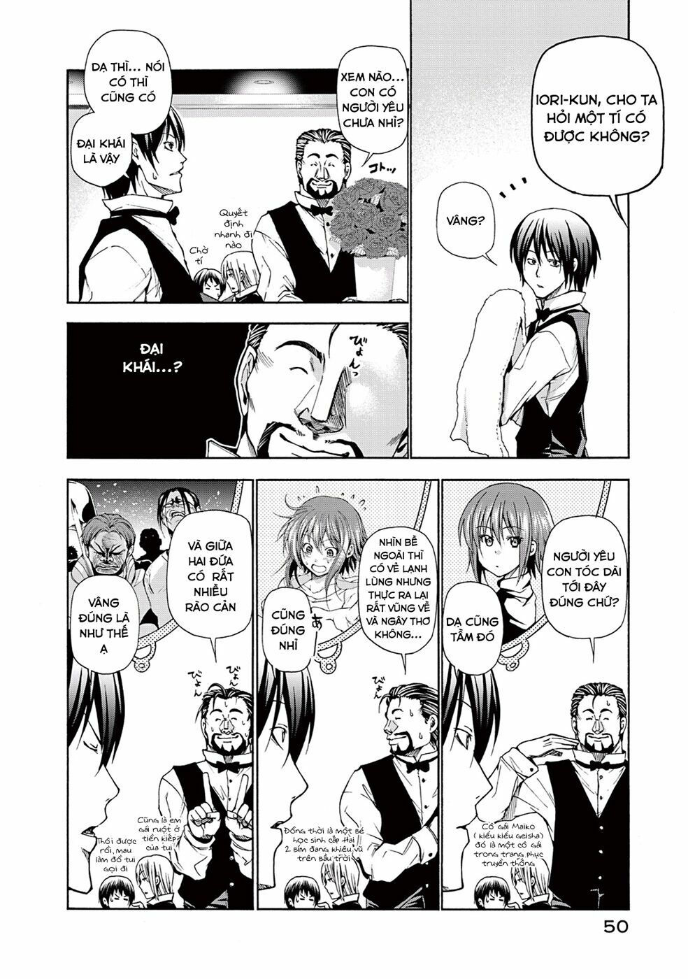 cô gái thích lặn - grand blue chapter 14 24