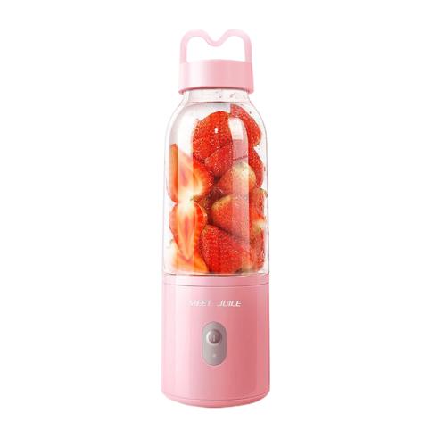 Máy Xay Sinh Tố Hoa Quả Trái Cây Mini Cầm Tay Meet Juice 500ml Cao Cấp