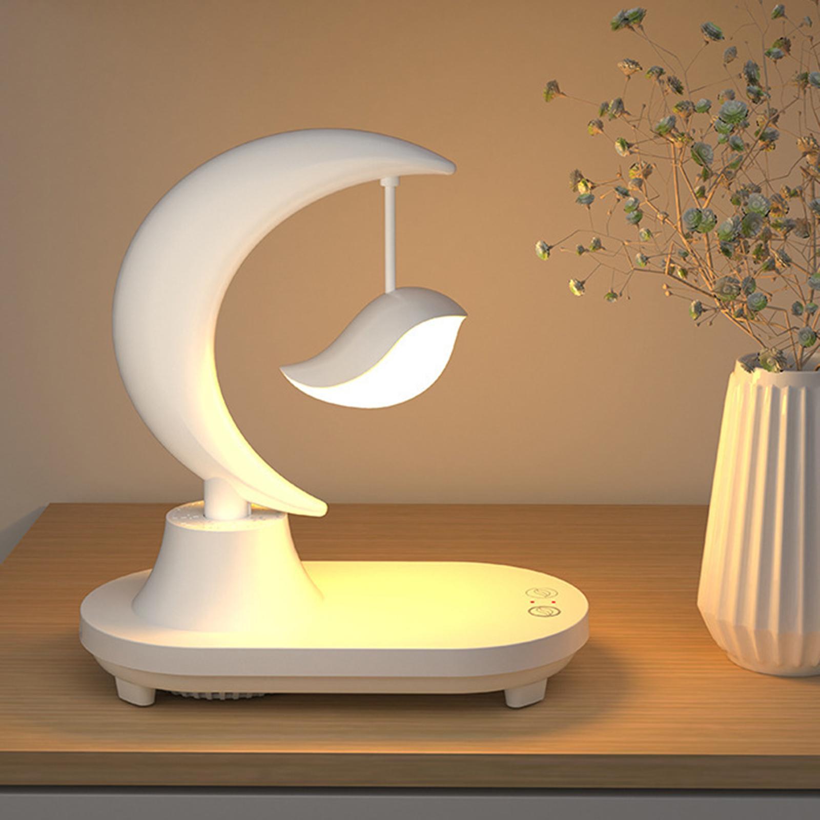 3 in 1 Table Night Light Dimmable Portable for Home Decor wireless charger