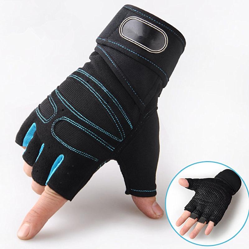 Gym Gloves Fitness Weight Lifting Gloves Body Building Training Sports Exercise Sport Workout Glove for Men Women M/L/XL #2