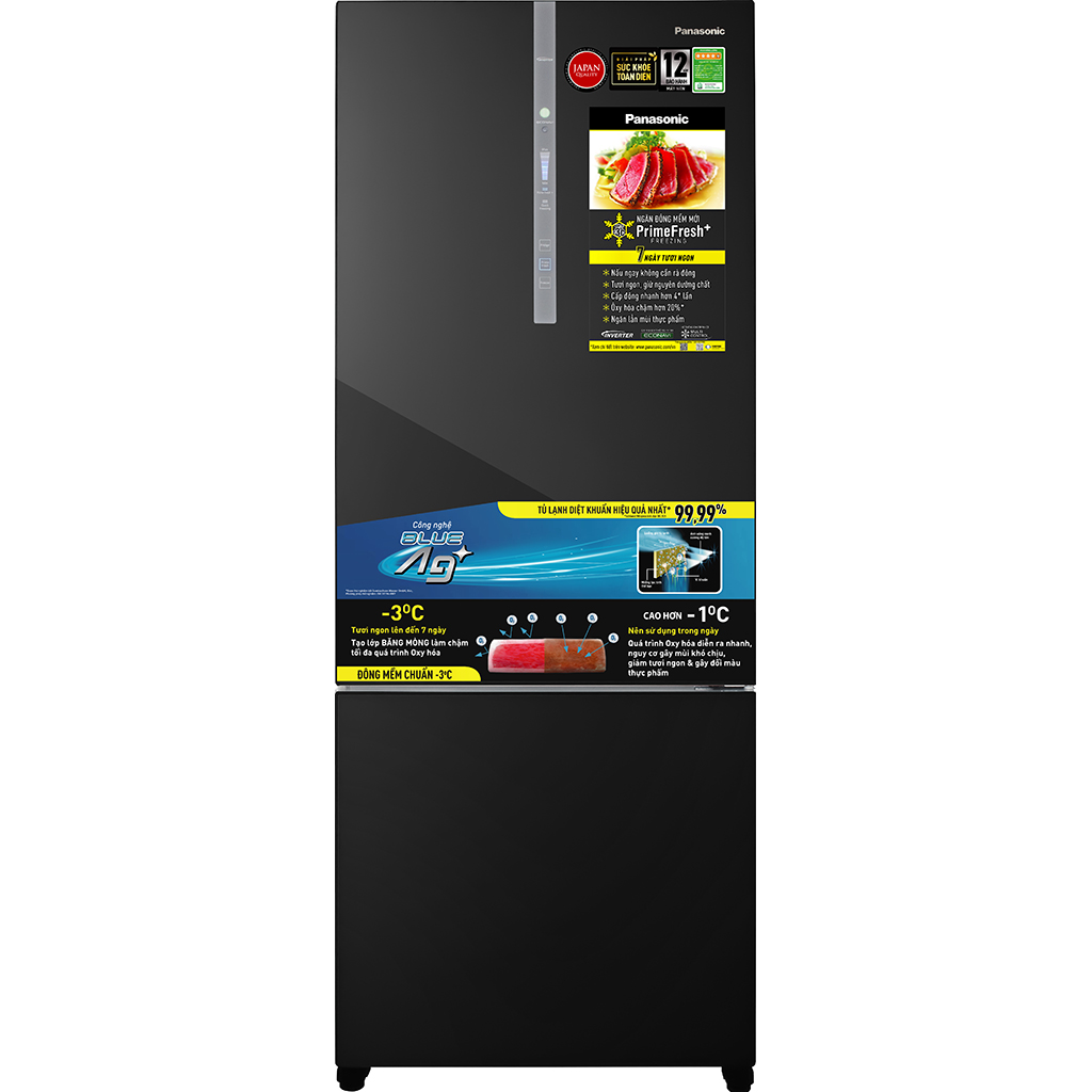 Tủ lạnh Panasonic Inverter 420 lít NR-BX471XGKV model 2022 - Hàng chính hãng- Giao tại Hà Nội