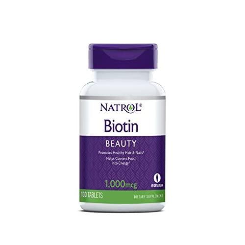 Natrol Biotin Tablets, 1,000mcg, 100 Count