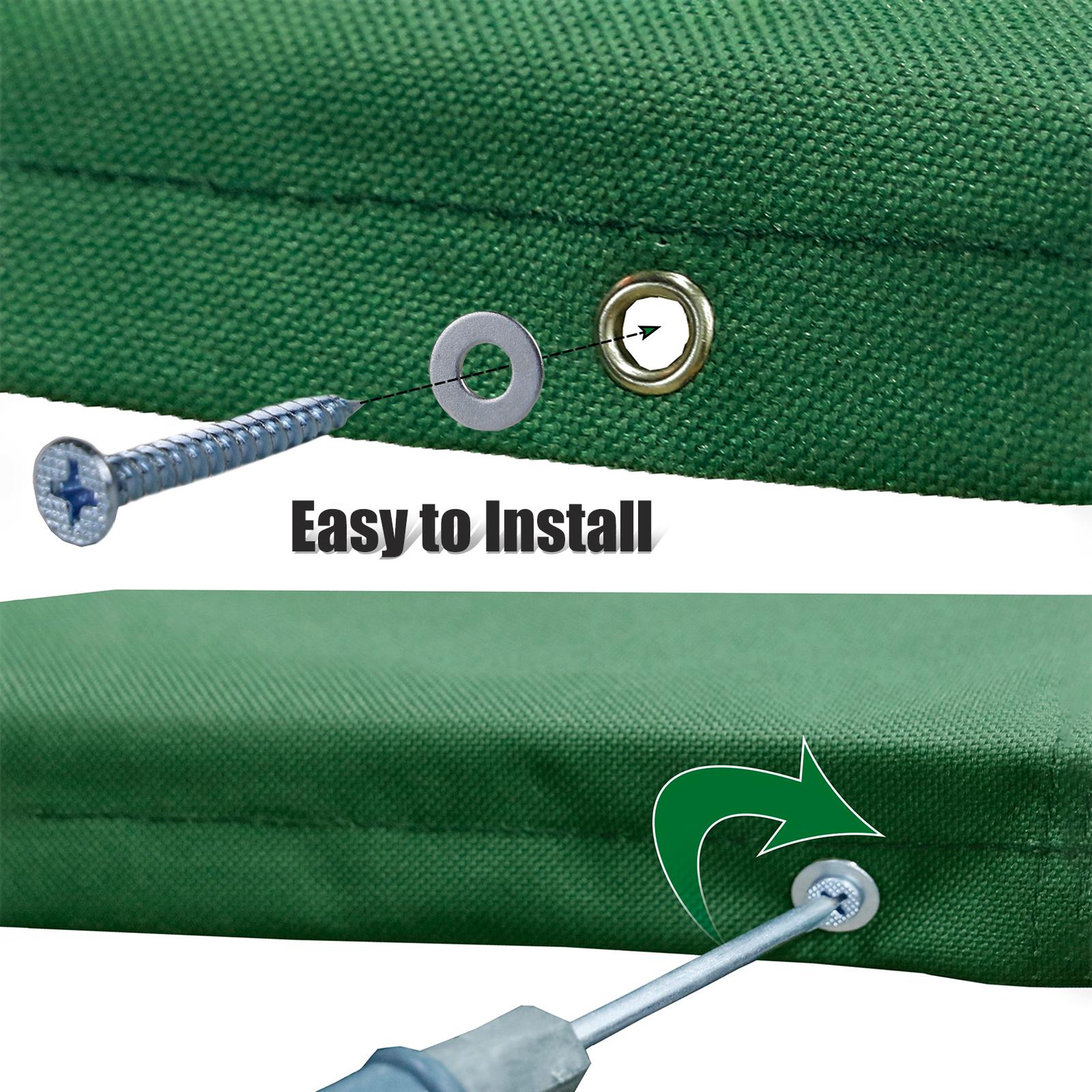 Tấm che canopy chống nước gắn mái che cầu trượt, sân chơi cho trẻ em ngăn UV