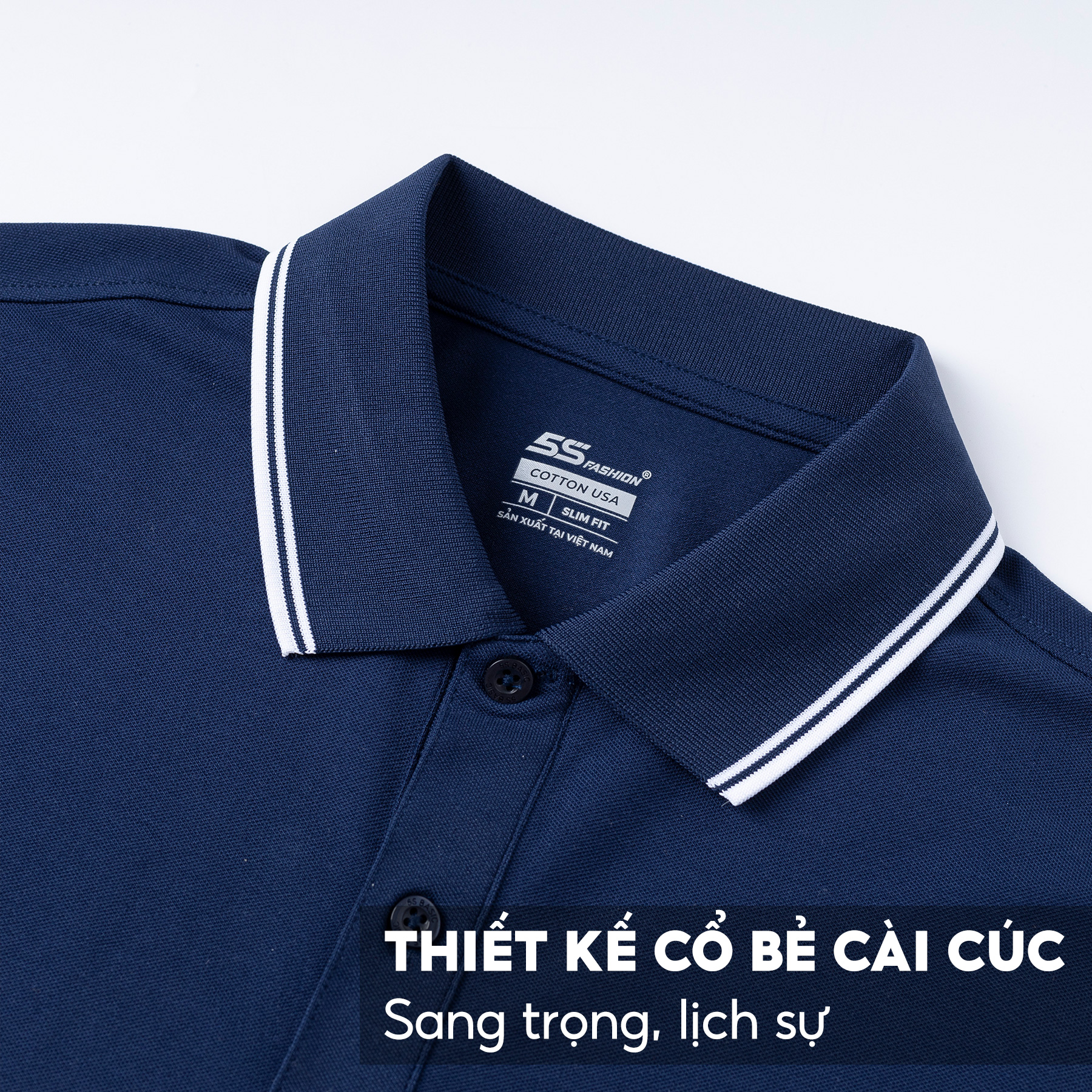 Áo Thun Nam Có Cổ GENERATION, Chất Liệu Cotton USA Thấm Hút, Thoáng Mát, Thiết Kế In Trẻ Trung, Phong Cách (APC23016)