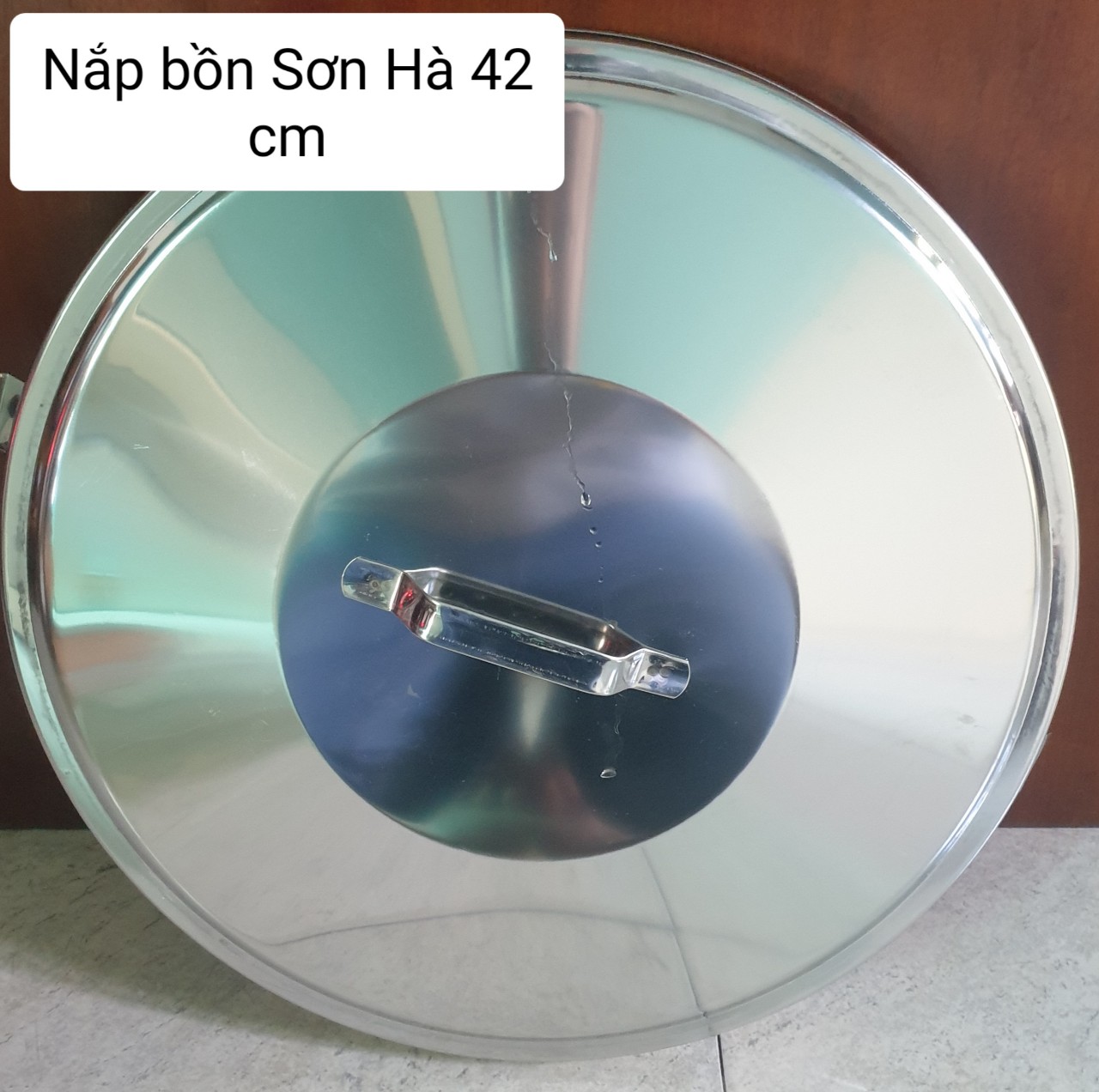 Nắp Bồn Nước Inox Sơn Hà Đường Kính 42 cm Chất liệu Inox 304 do CTy Sơn Hà Sản Xuất