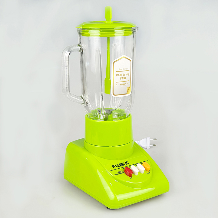 Máy Xay Sinh Tố Fujika FJ-9 Nhiều Chế Độ Xay 2 Cối Thủy Tinh Công Suất 350W Dung Tích 1,25L - Hàng Chính Hãng
