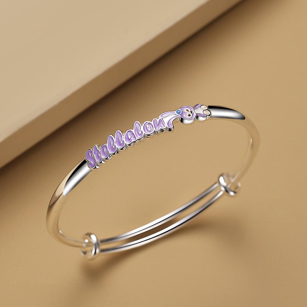 Vòng Tay Thỏ Stella Lou Bạc 925 Cao Cấp Có Thể Điều Chỉnh Size - Lắc Tay Bạc Cao Cấp Không Gỉ - Quà Tặng Bạn Gái