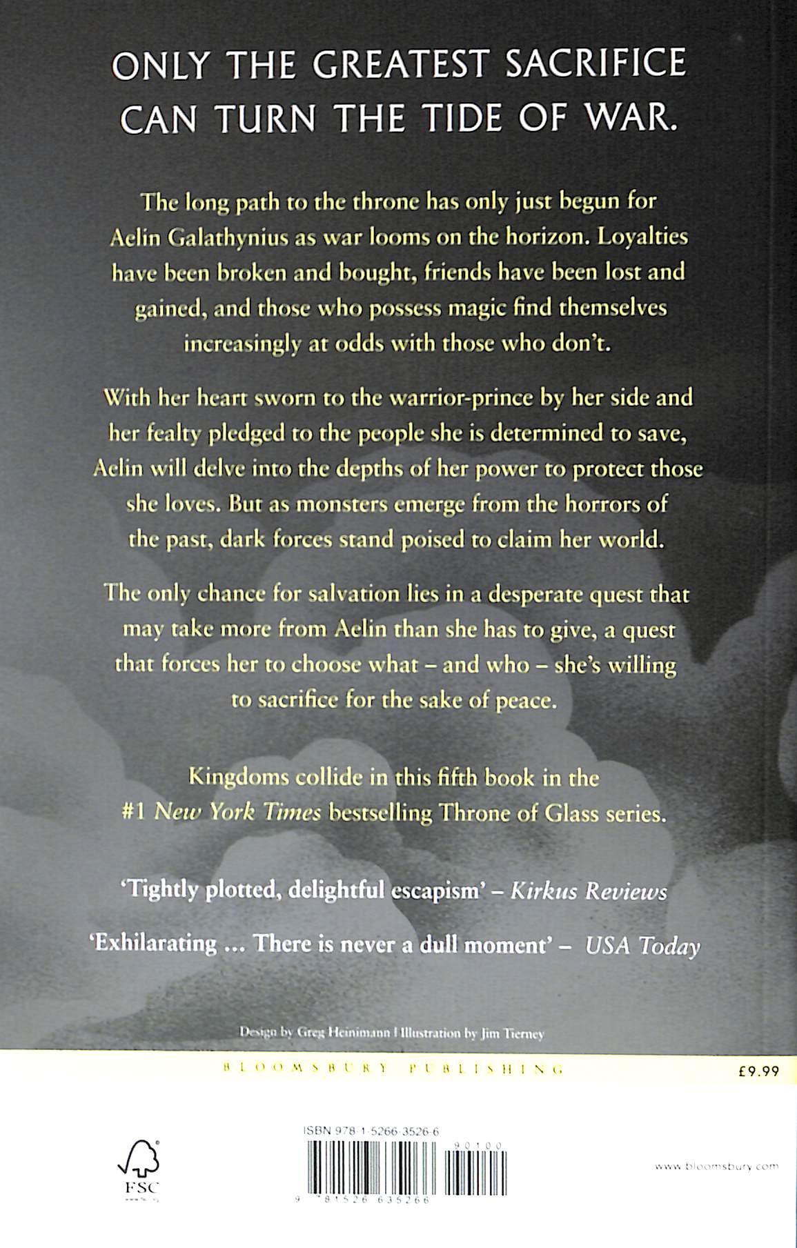 Sách ngoại văn: A Throne Of Glass - Empire Of Storms