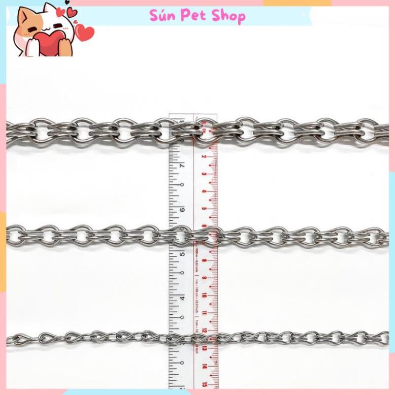 Dây xích Inox cho thú cưng - Dây dắt chó mèo