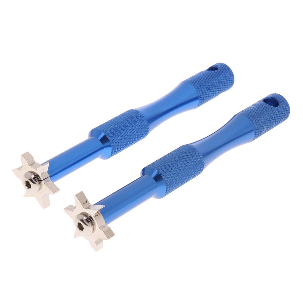 2 Pieces  & Iron Golf Club Regrooving Tool  & Cleaner