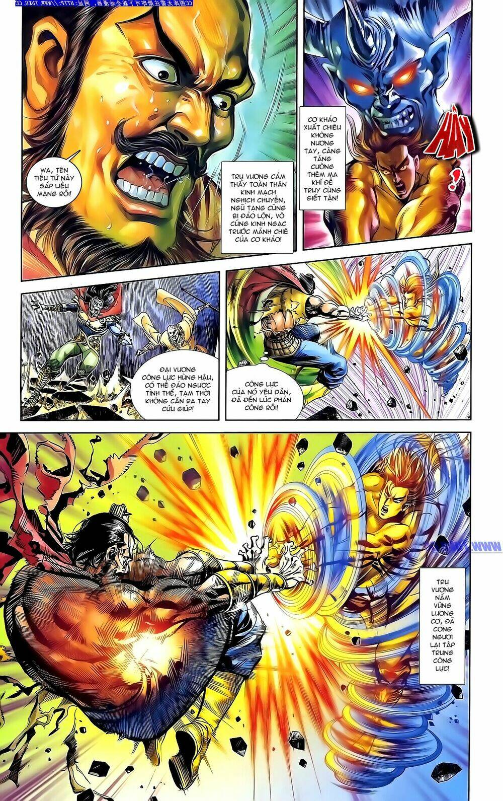 thiên tử truyền kỳ 1 - cơ phát khai chu bản chapter 147 12