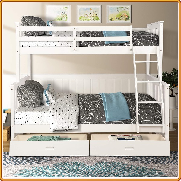 Giường 2 Tầng Gỗ Juno Sofa 1m2/1m4