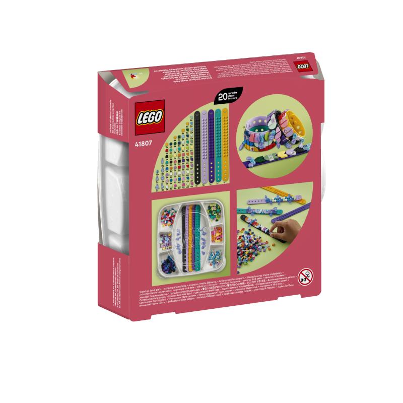 Đồ Chơi Lắp Ráp LEGO Dots Bộ Vòng Tay Thiết Kế Sáng Tạo 5 Trong 1 41807 (388 chi tiết)