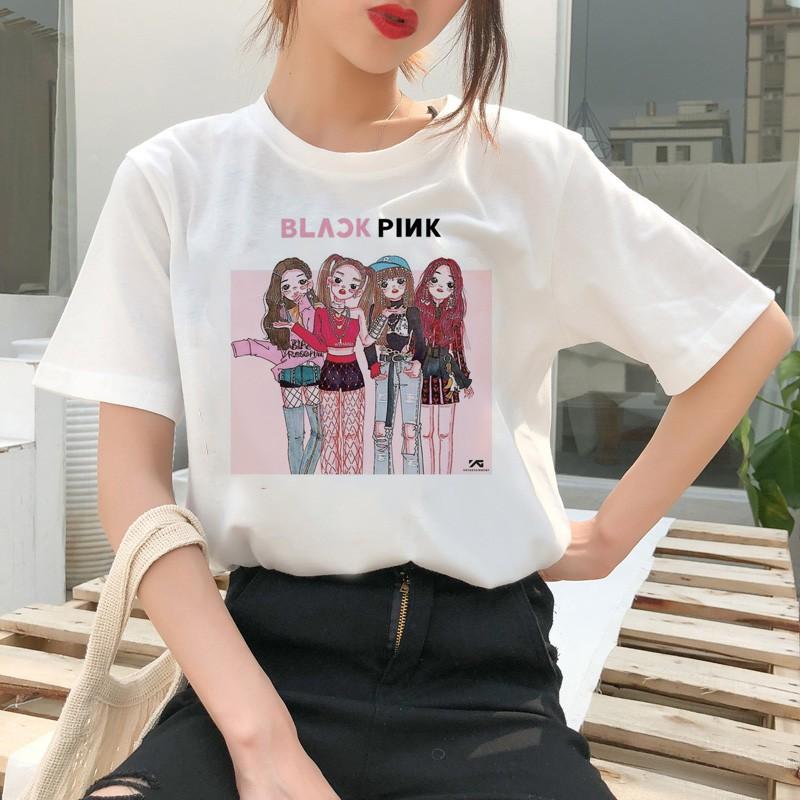 Áo Phông Chibi Black Pink
