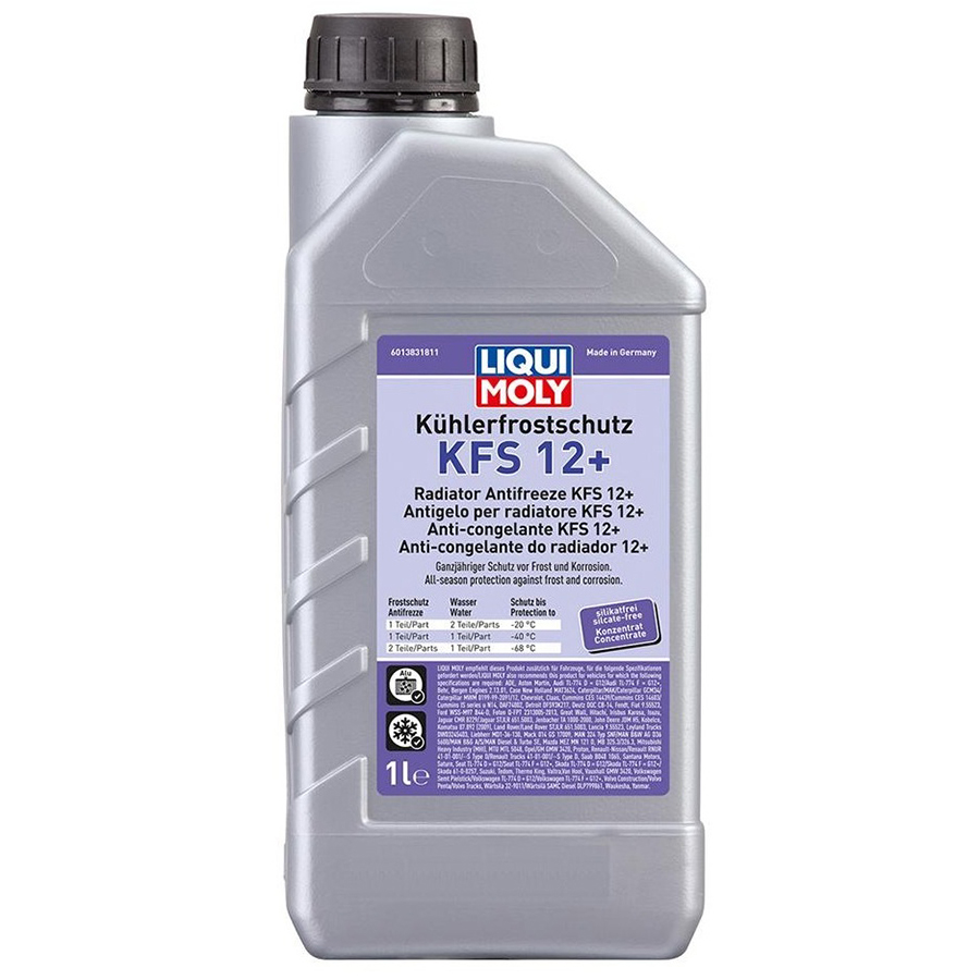 NƯỚC LÀM MÁT ĐỘNG CƠ XE LOẠI MÀU ĐỎ PHA SẴN CAO CẤP LIQUI MOLY COOLANT 6924 1000ML