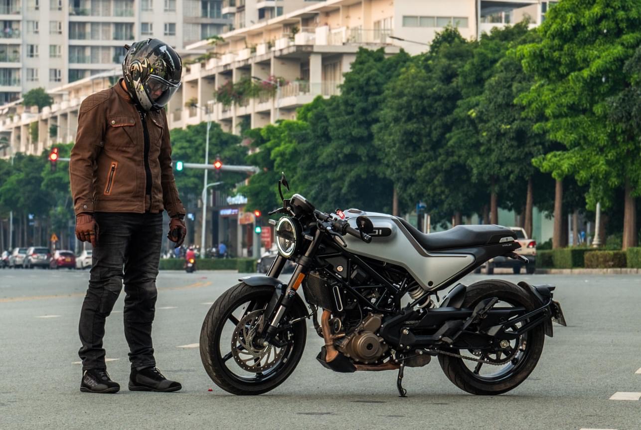 Áo Thời Trang Bảo Hộ Lái Moto, Xe Máy LS2 Bullet Man - Spid