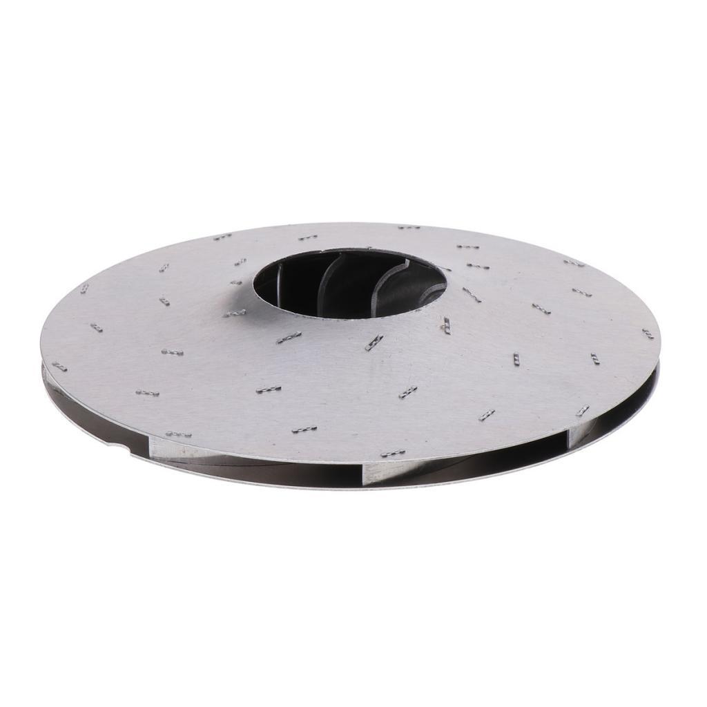 Vacuum Cleaner Accessory Motor Rotating Fan 4.4"/5"/3.4" 8mm Hole Aluminum