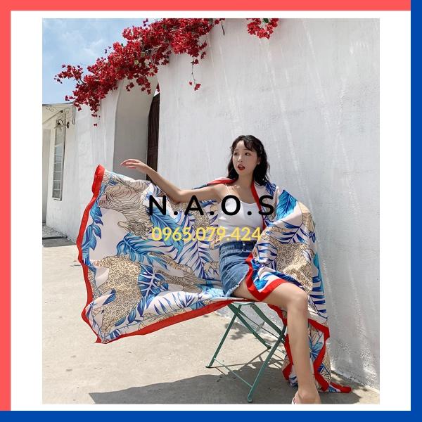 Khăn choàng cổ Boho thổ cẩm 90x190cm chất Linen thổ cẩm - Phá cách thời trang ấn tượng- Qùa tặng 20/10