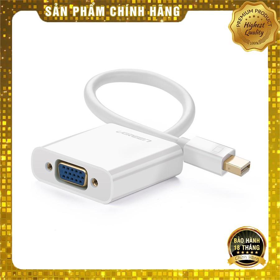 Cáp chuyển đổi Mini DisplayPort sang VGA Ugreen 10458 chính hãng - Hàng Chính Hãng