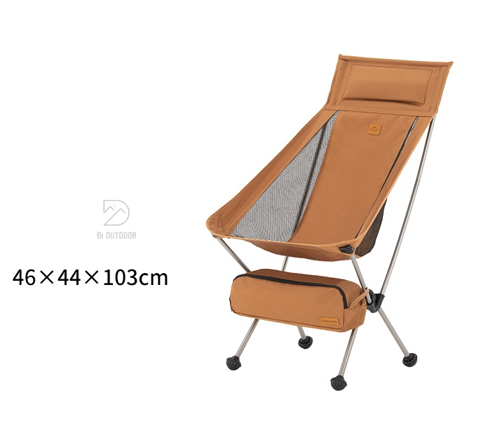 Ghế Xếp Dã Ngoại Khung Nhôm Có Tựa Đầu YL10 Naturehike NH20JJ036