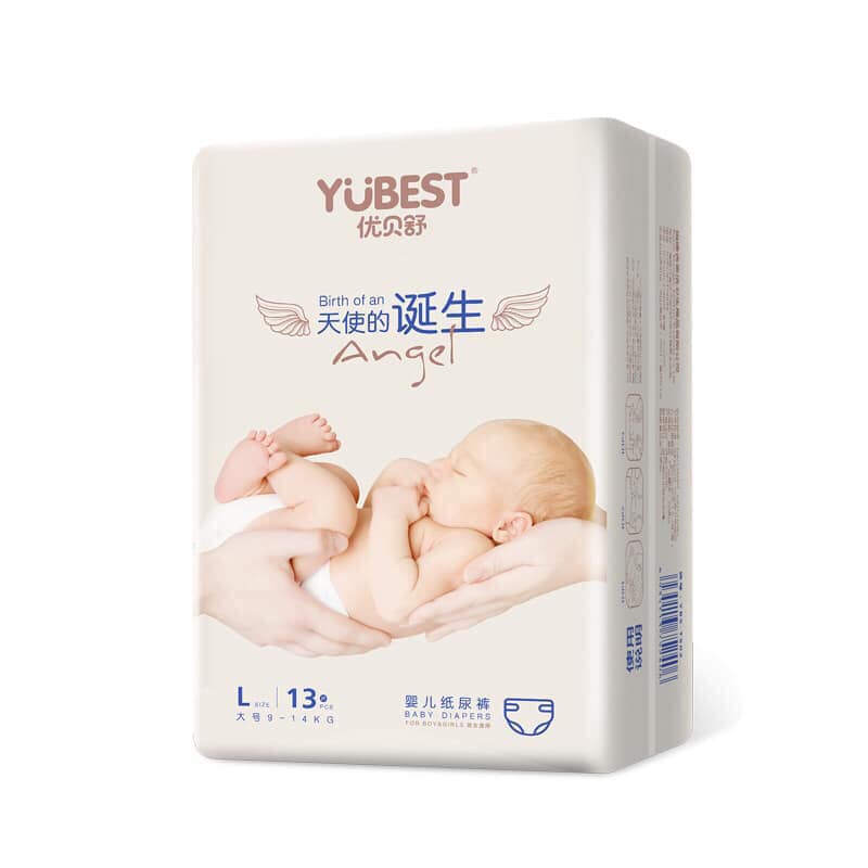 Bỉm/Tã Quần Yubest Angel size L 78 miếng cho bé 9-14kg